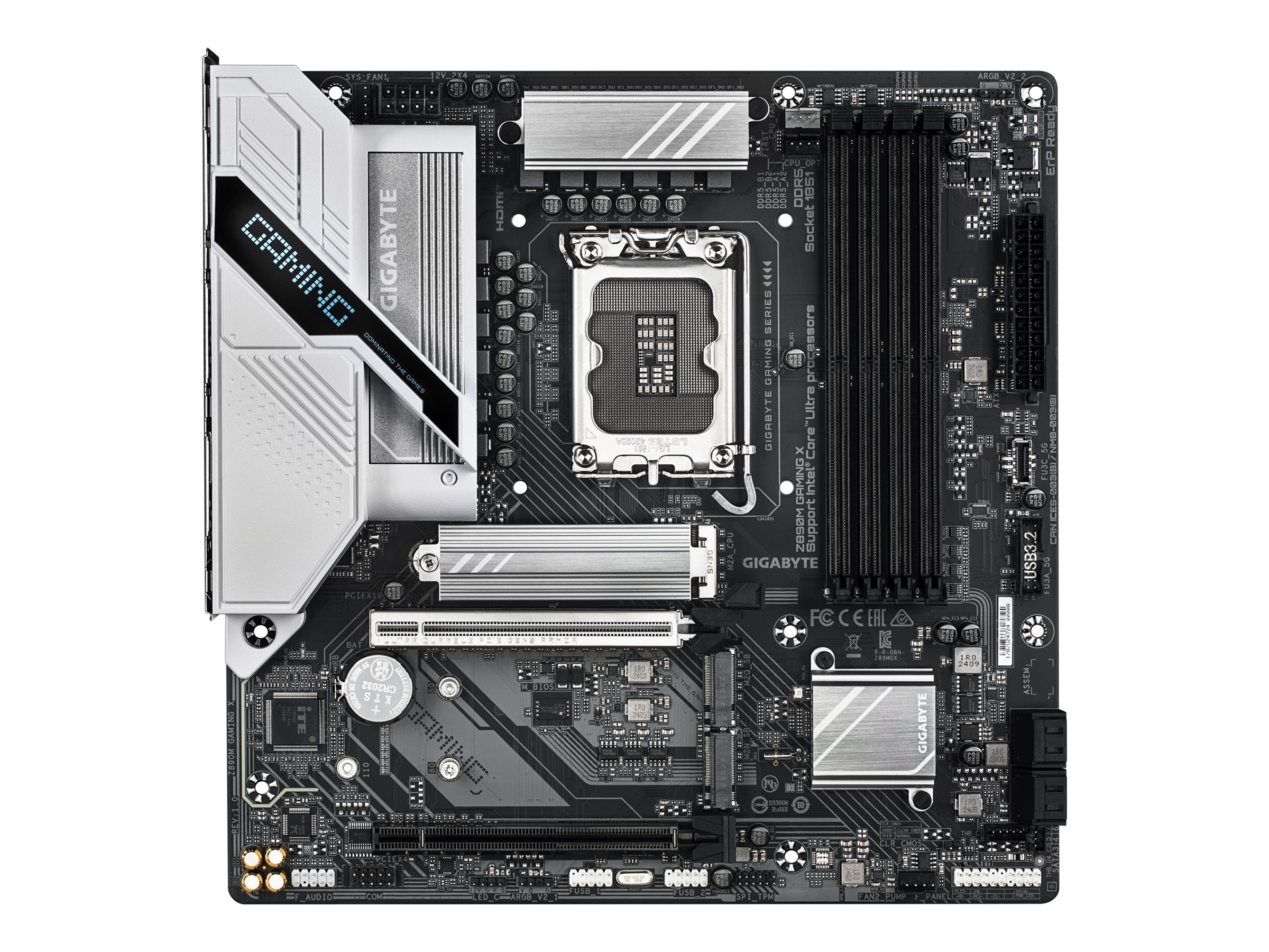 GIGABYTE Z890M GAMING X LGA1851 MB, Z890M GAMING X