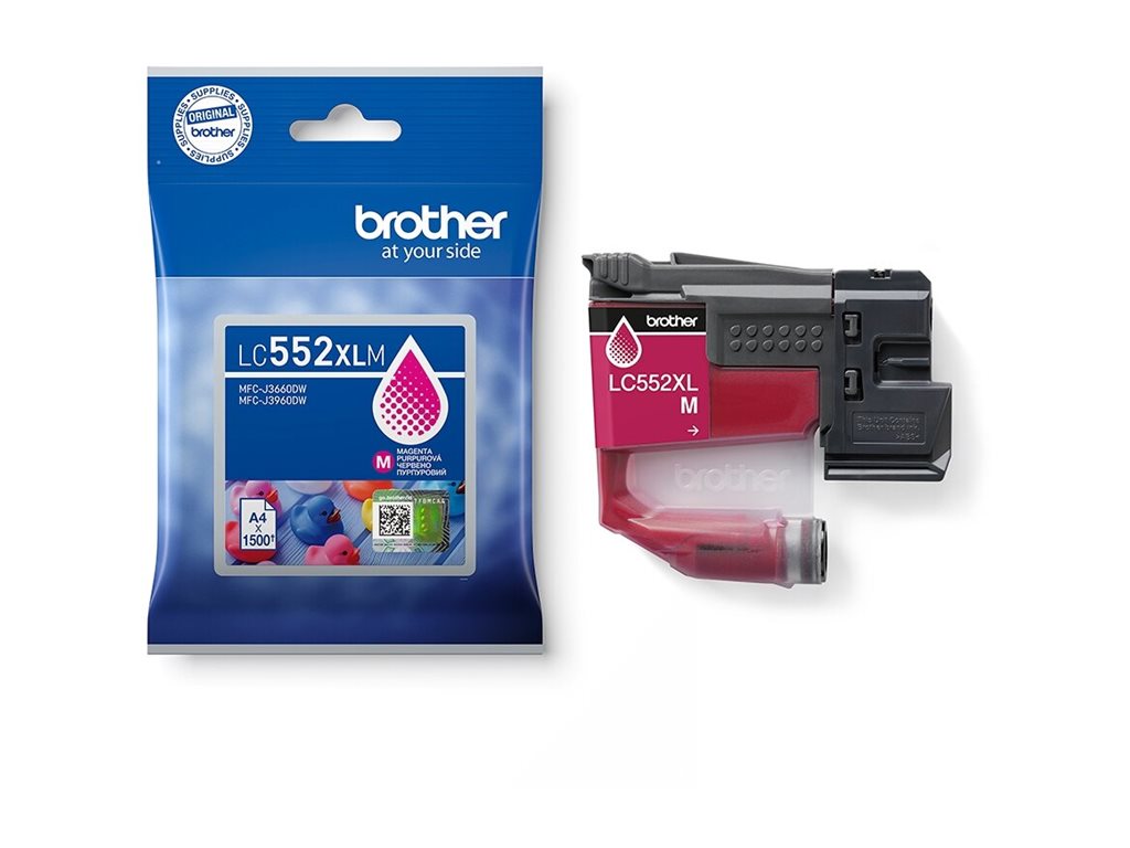 BROTHER LC552XLM ink magenta, LC552XLM