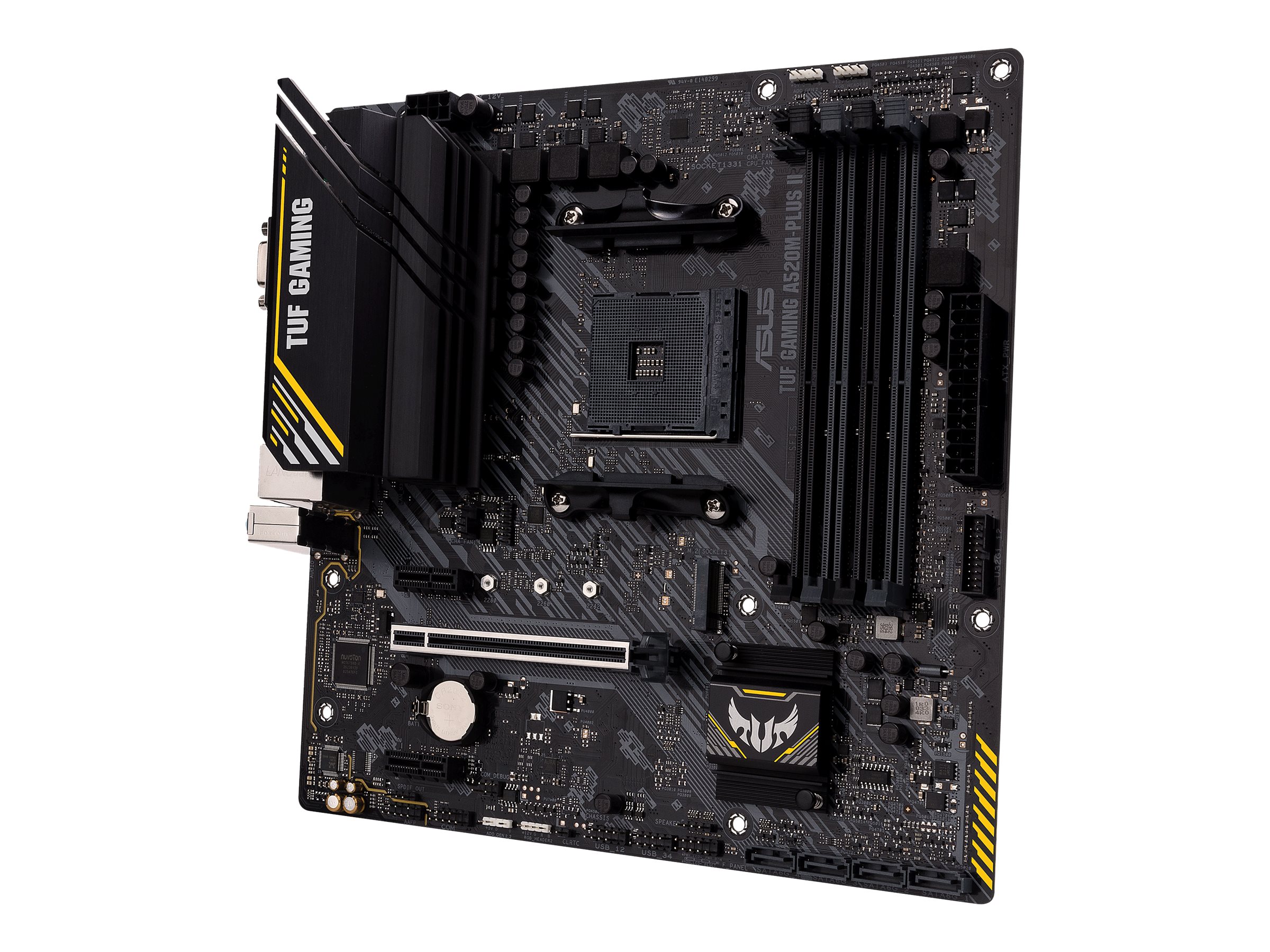 ASUS TUF GAMING A520M-PLUS II AM4 MB, TUF GAMING A520M-PLUS II