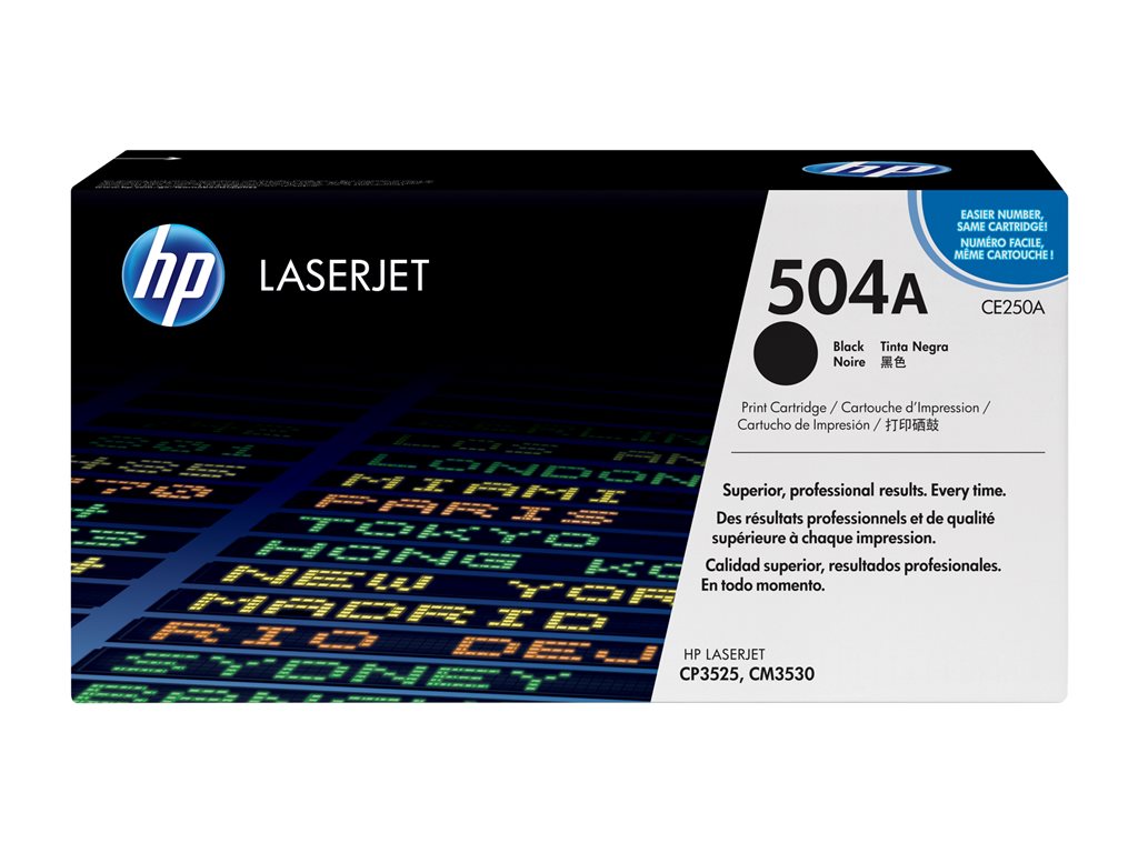 HP Toner CE250A black ColorSphere, CE250A