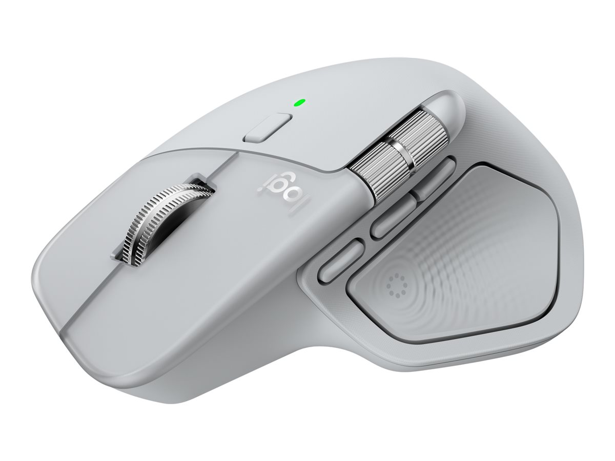 LOGI MX Master 4 Mouse Pale Grey, 910-007563
