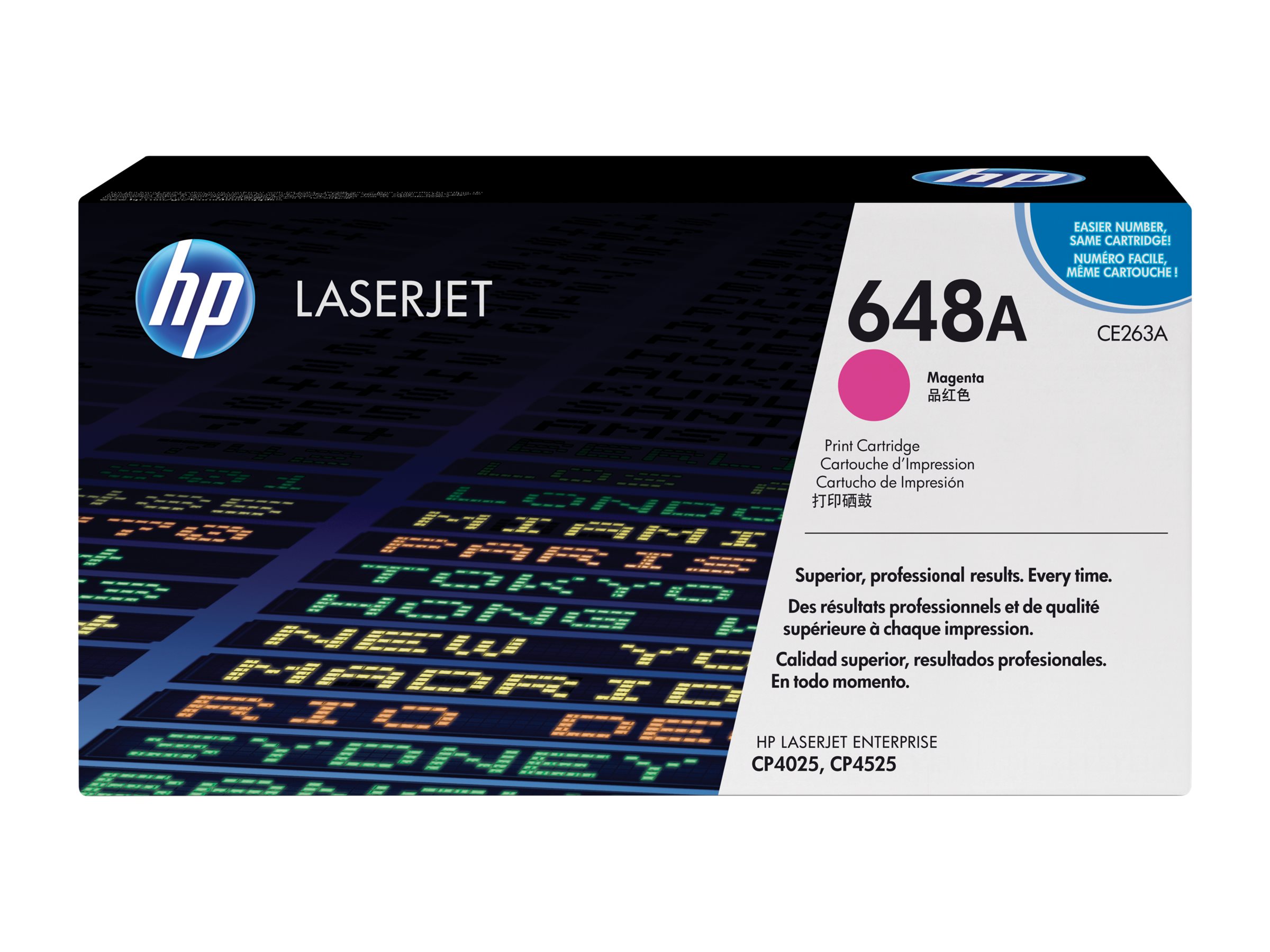 HP Toner CE263A magenta HV, CE263A