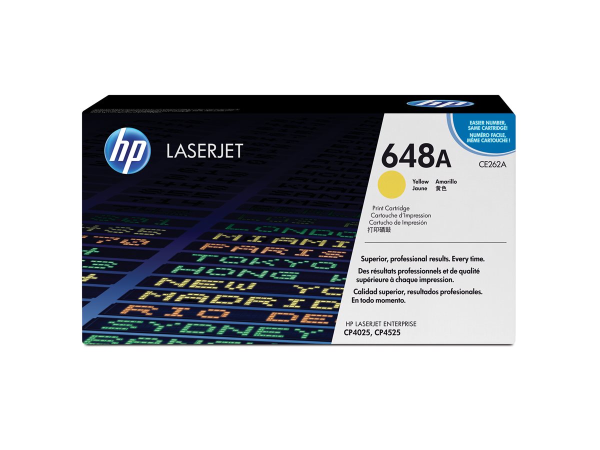 HP Toner CE262A yellow HV, CE262A