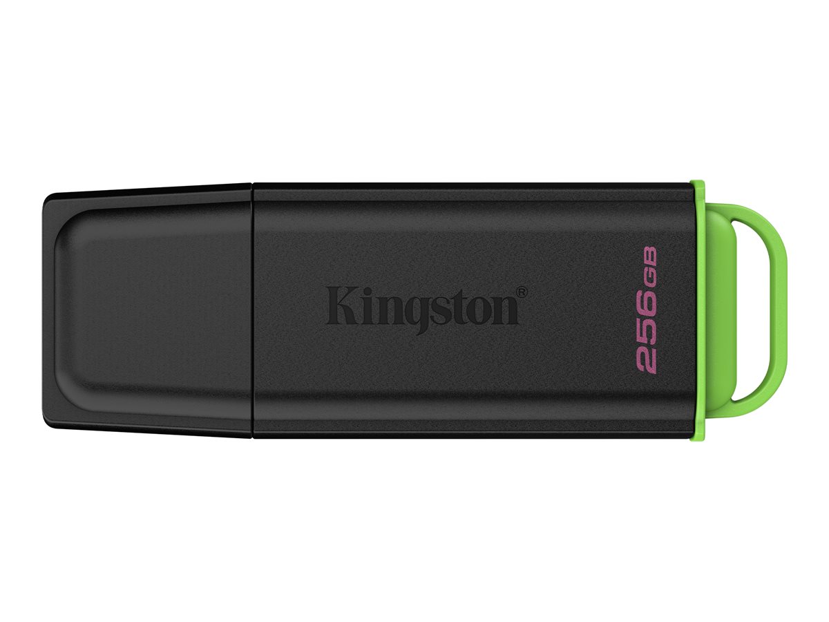 KINGSTON 256GB Portable USB 3.2 Bk/Green, DTXG2/256GB