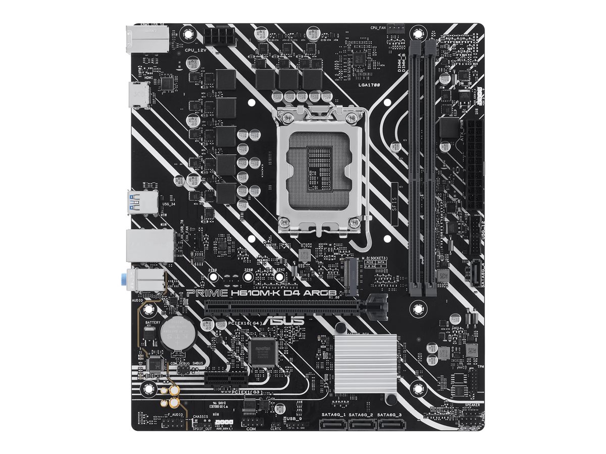 ASUS PRIME H610M-K D4 ARGB LGA1700, PRIME H610M-K D4 ARGB
