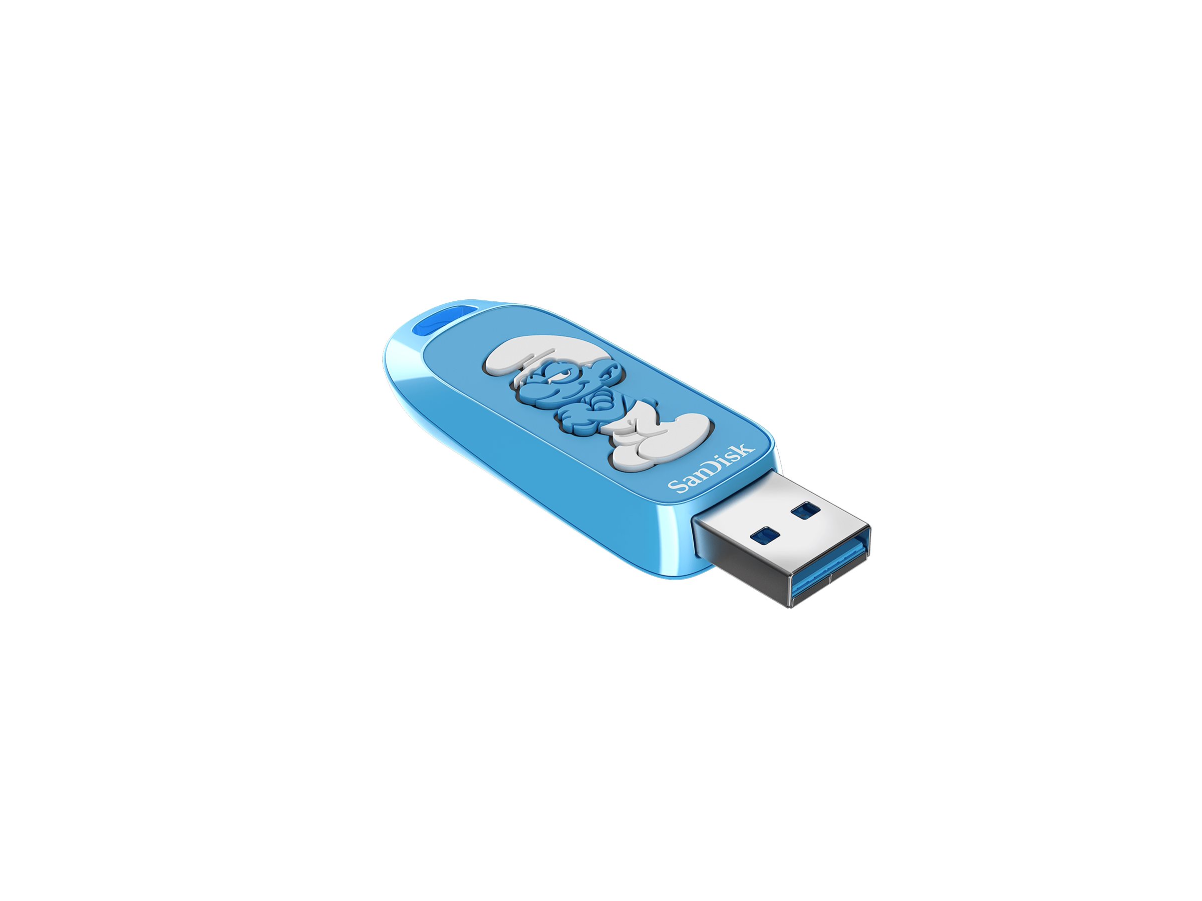 SANDISK Smurfs USB Flash Drive 64GB, SDCZIS-064G-G46