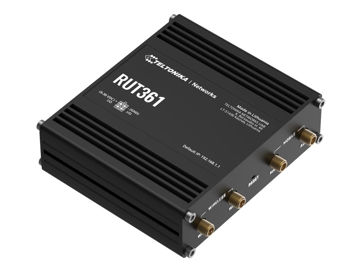 TELTONIKA NETWORKS RUT361 4G Router, RUT361100000