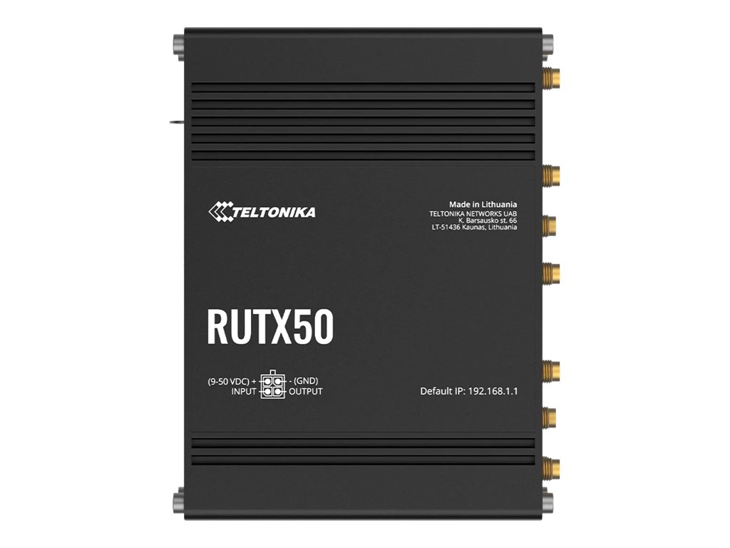 TELTONIKA NETWORKS RUTX50 Router 5G WIFI, RUTX50000000