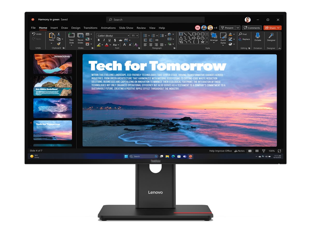 LENOVO ThinkVision T27QD-40 27inch QHD, 64AAGAT2EU